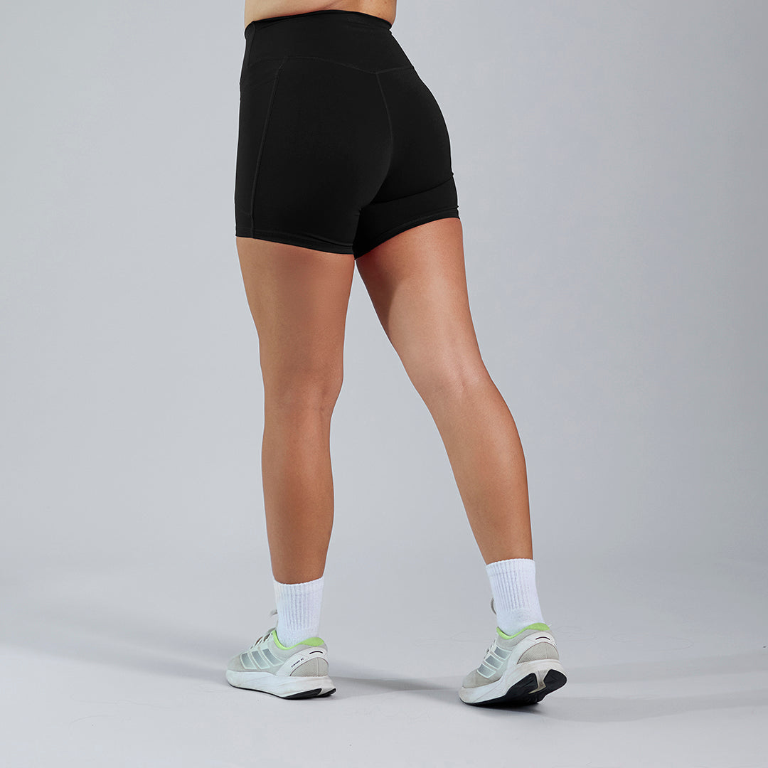 Short deportivo biker licra negro