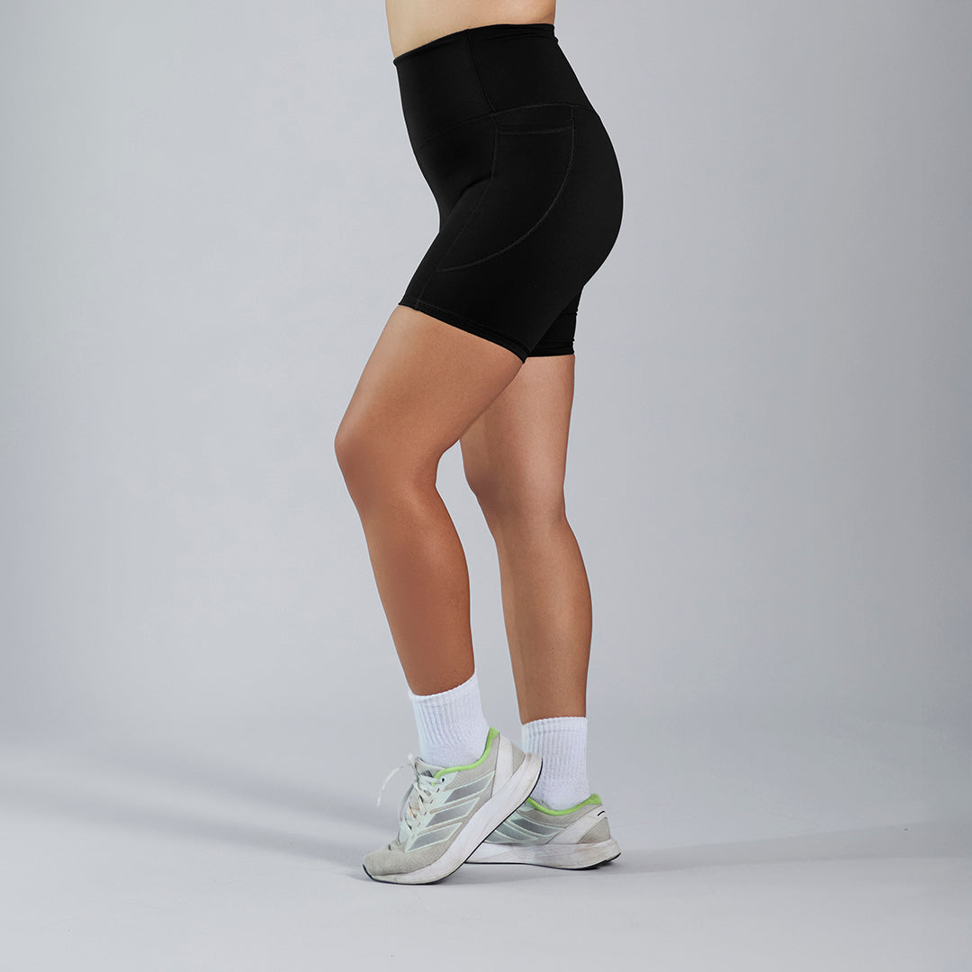 Short deportivo biker licra negro