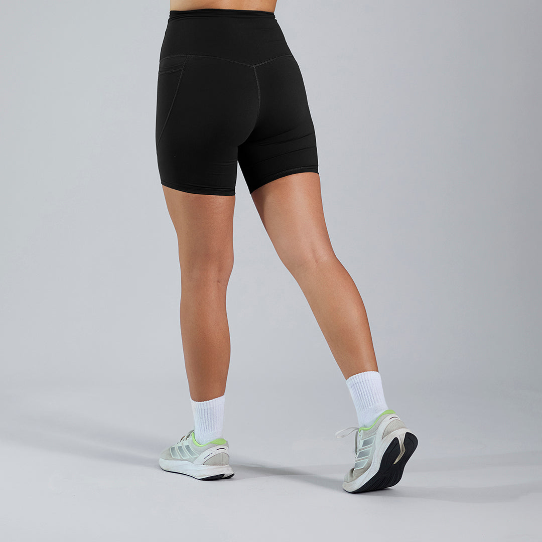 Short deportivo biker licra negro