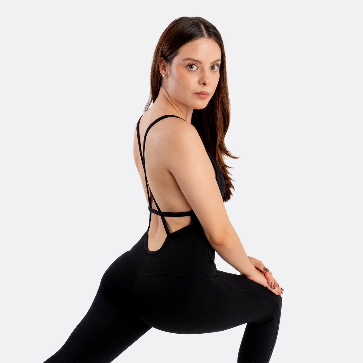 Sculpt Jumpsuit · Black
